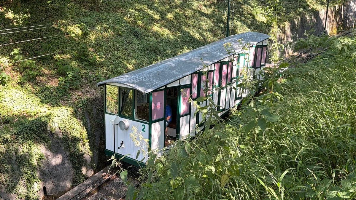 Évian-les-Bains The funicular