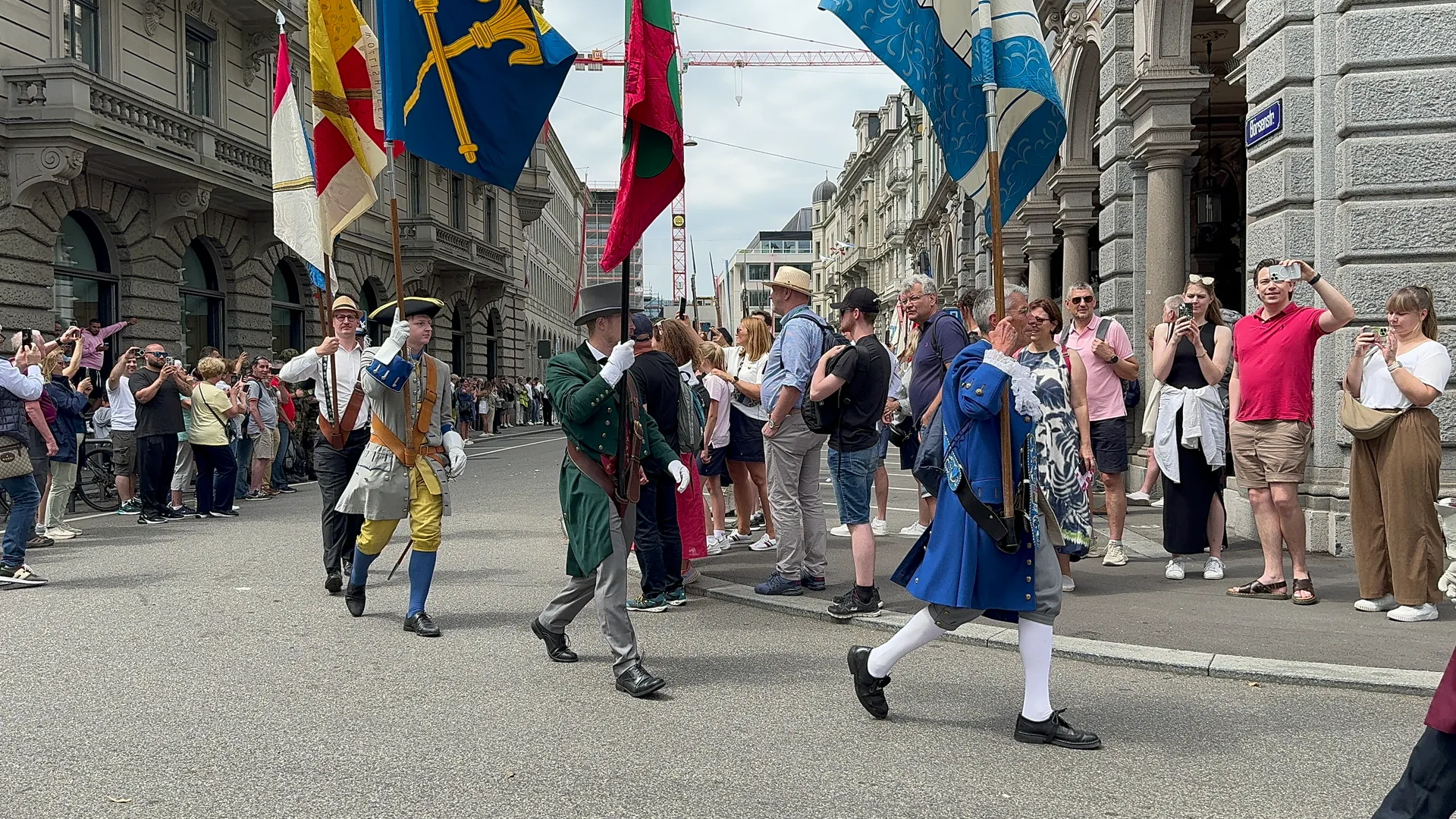Festumzug am Schweizer Nationalfeiertag