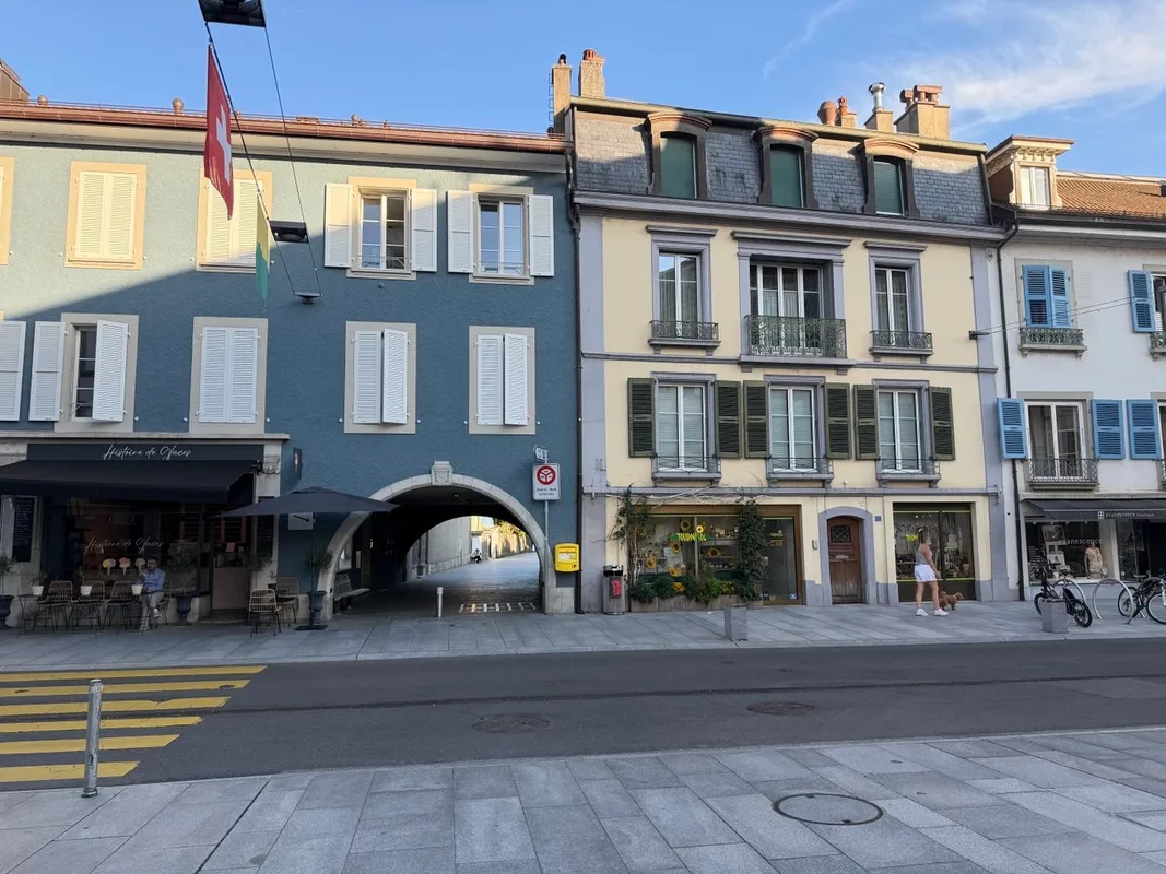 Old houses, Grand-Rue, Rolle