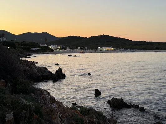 Beach infrastructure in Sardinia
