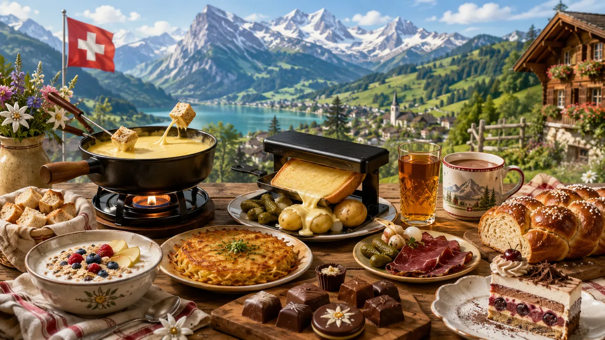 Swiss Food, Drinks and Specialties