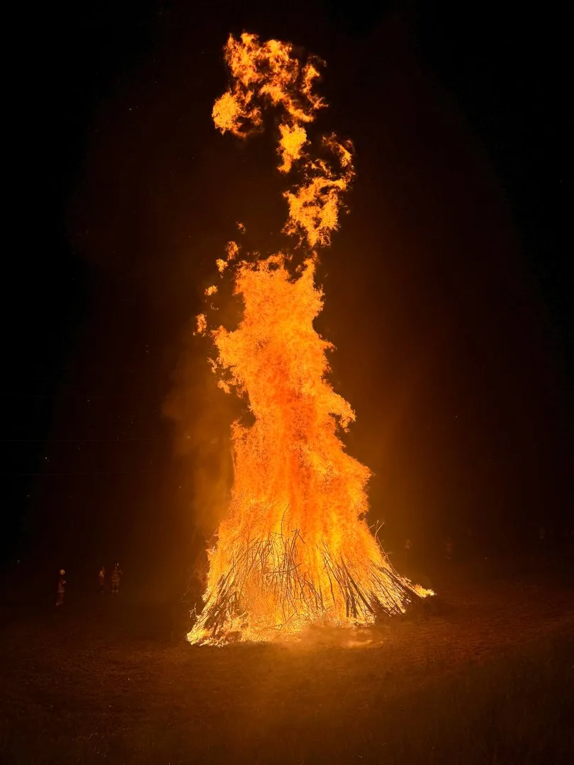 Grosses Höhenfeuer am Schweizer Nationalfeiertag