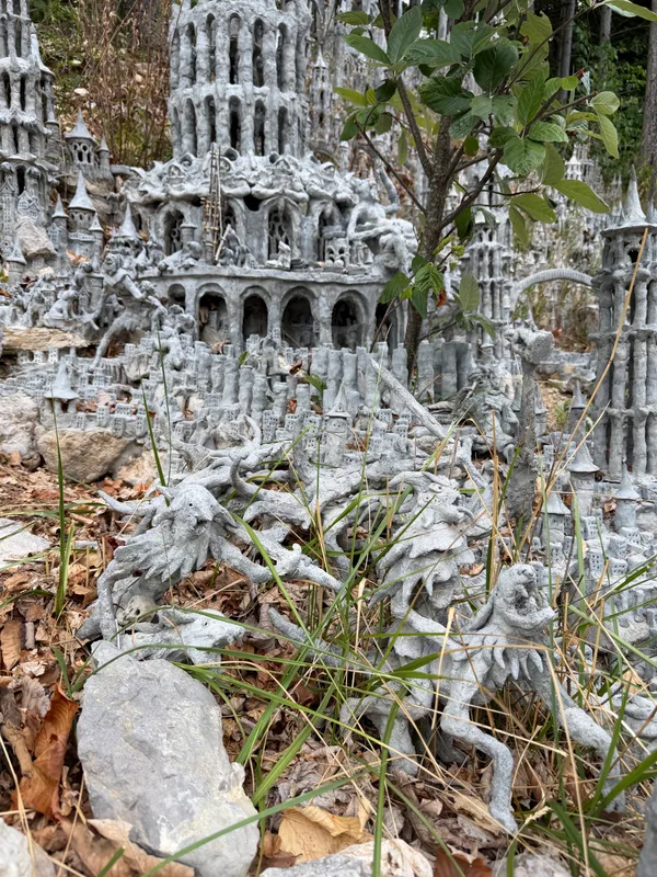 Fantasy sculpture at the Grande Citadelle de Monthoux_2.HEIC