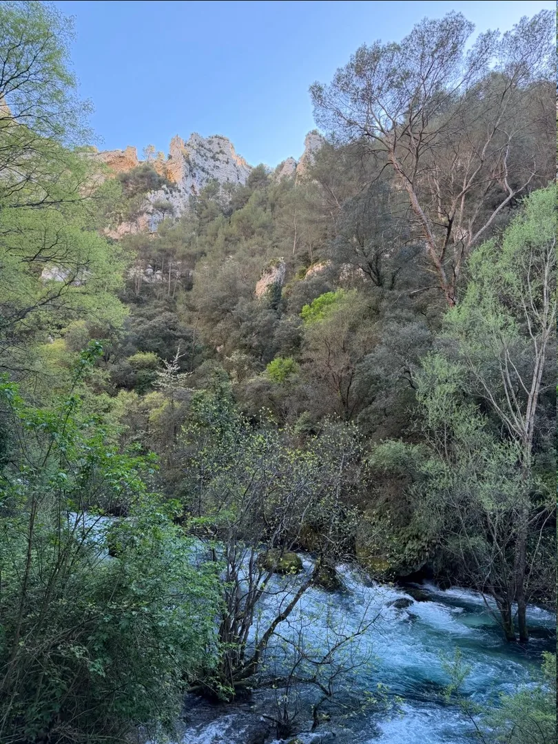 Fontaine-de-Vaucluse, source of the Sorgue River