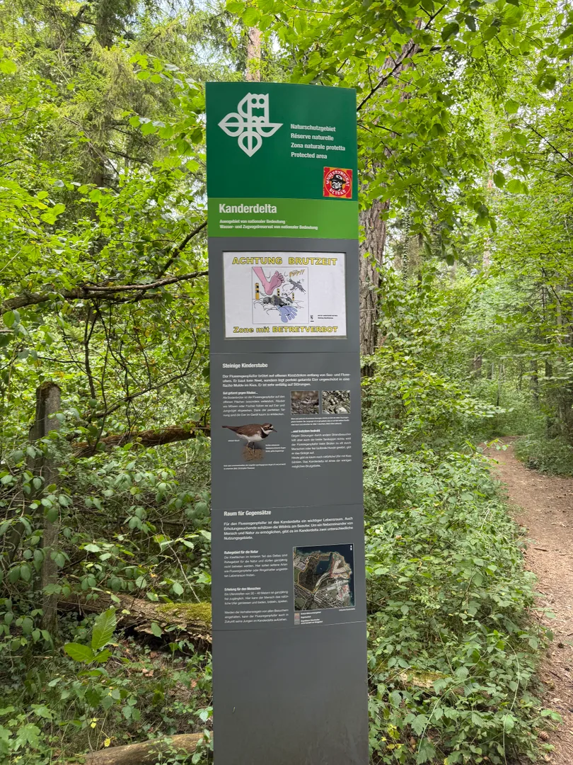 Kanderdelta Nature Reserve – Information Board