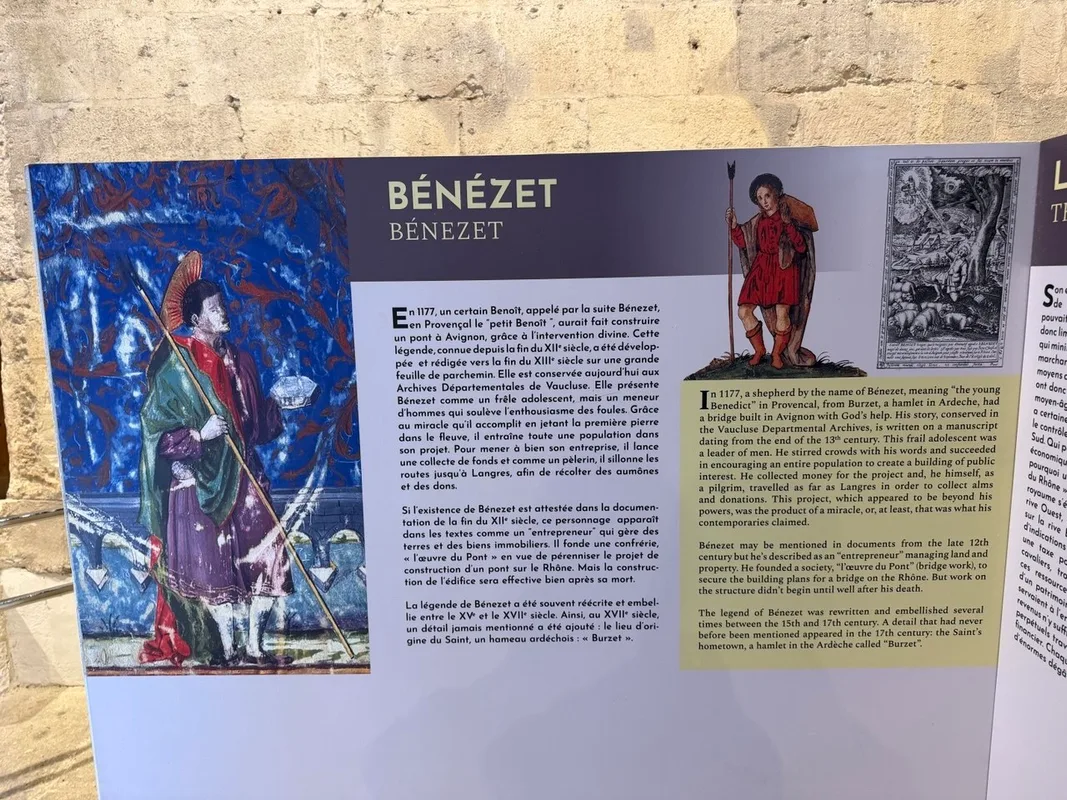 Saint Bénézet, Pont d'Avignon