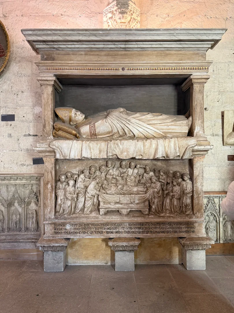Tomb of Cardinal Philippe dâAlenÃ§on, Papal Palace, Avignon.HEIC