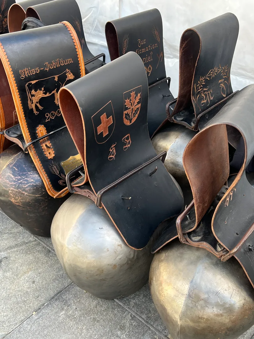 Festive bells for the Swiss cow descent festival