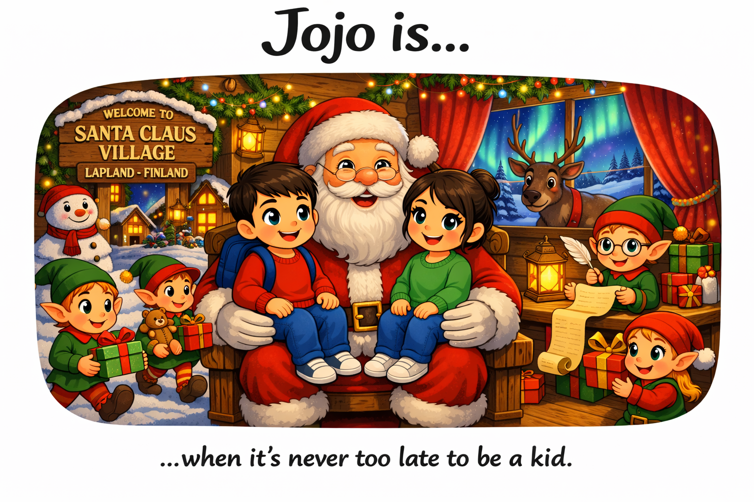 Jojo.is... when it's never too late to be a kid!