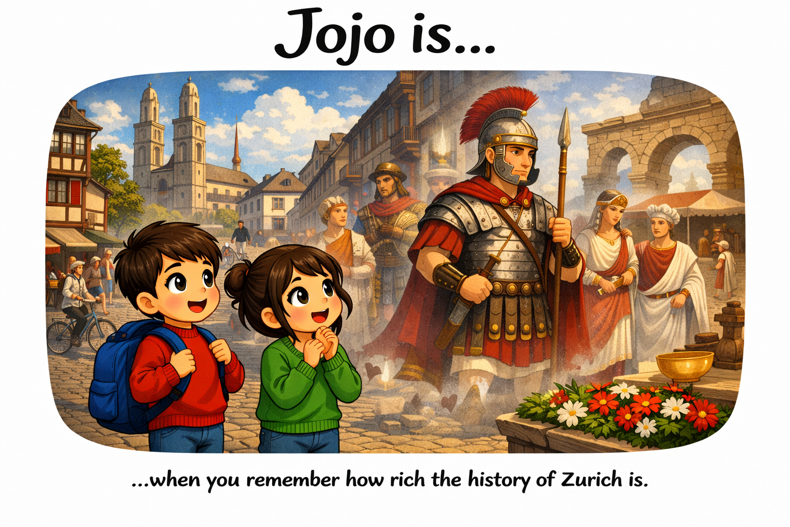 Jojo.is... when you remember how rich the history of Zurich is.