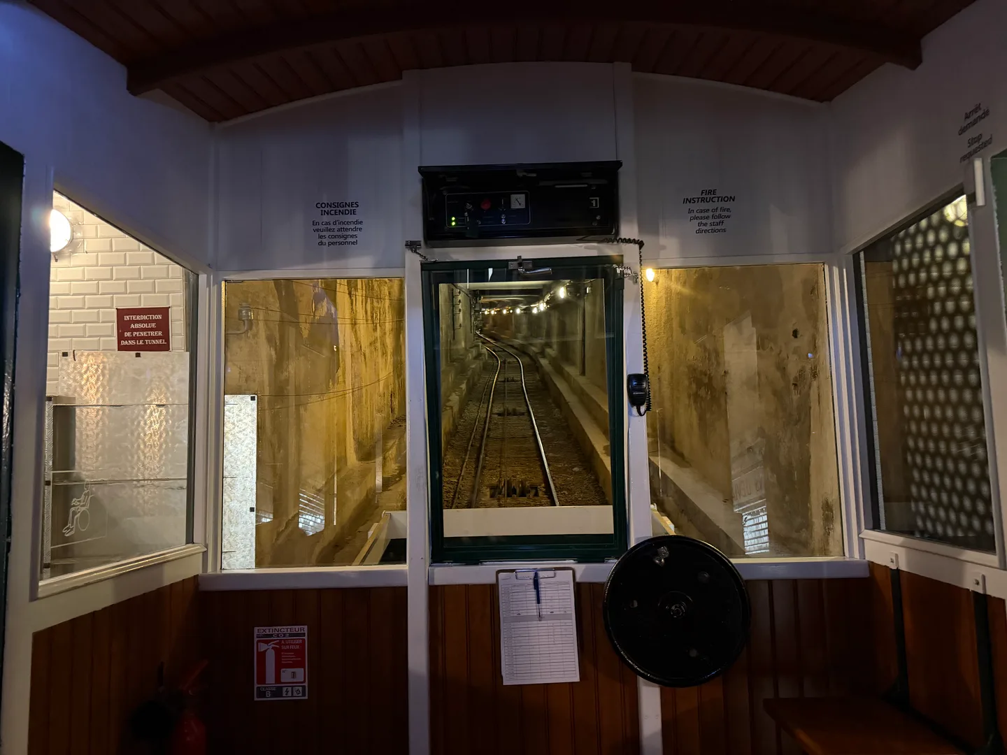 The Évian funicular - Évian's little metro