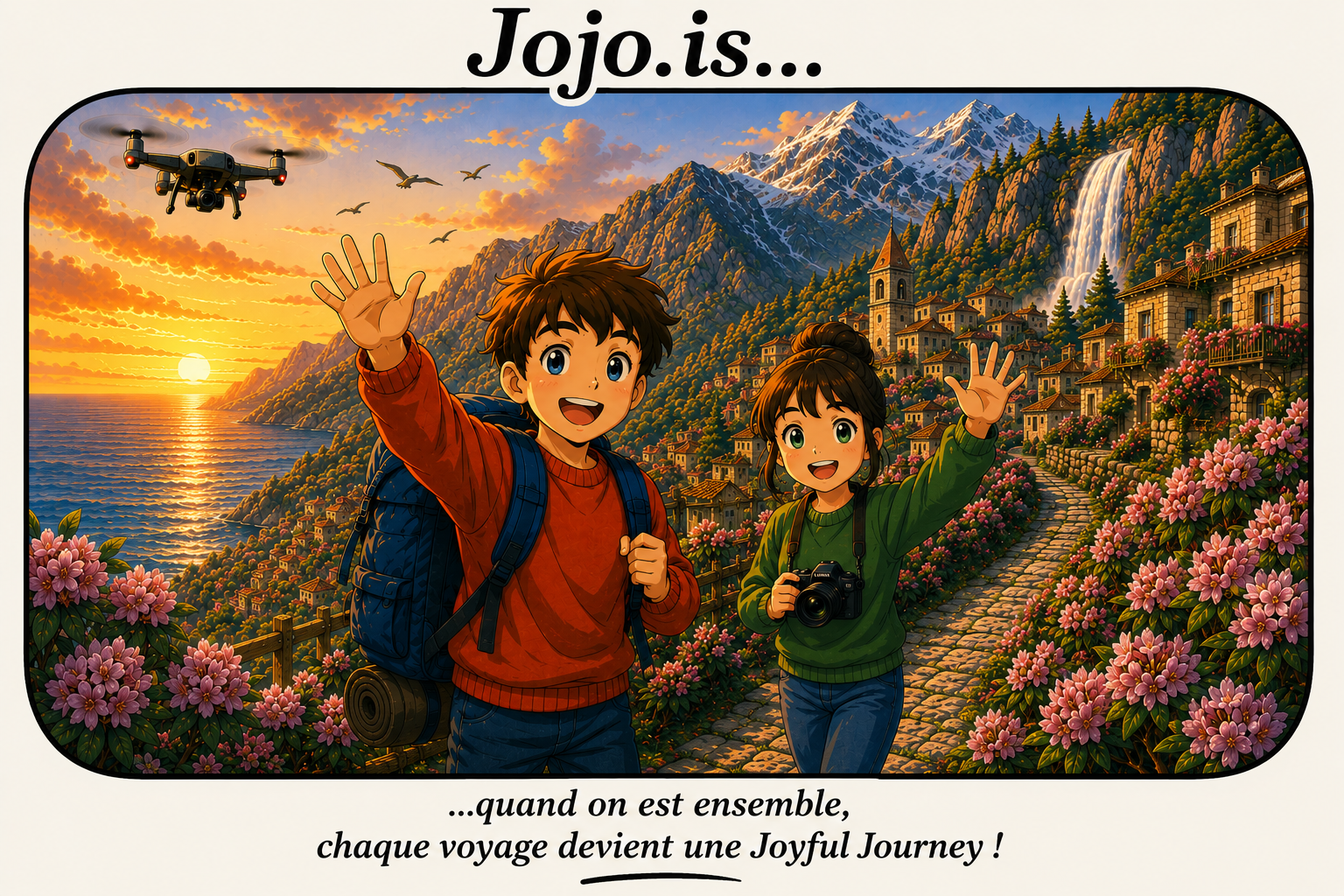 Jojo.is... quand on est ensemble, chaque voyage devient une Joyful Journeys!