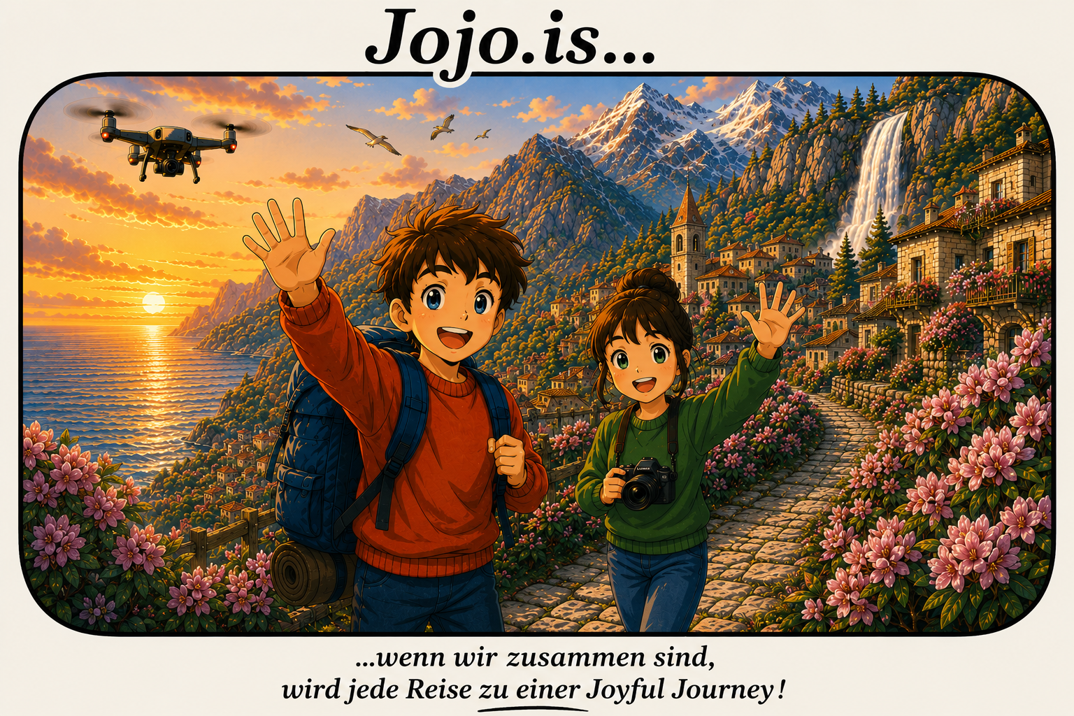 Jojo.is... wenn wir zusammen sind, wird jede Reise zu einer Joyful Journeys!