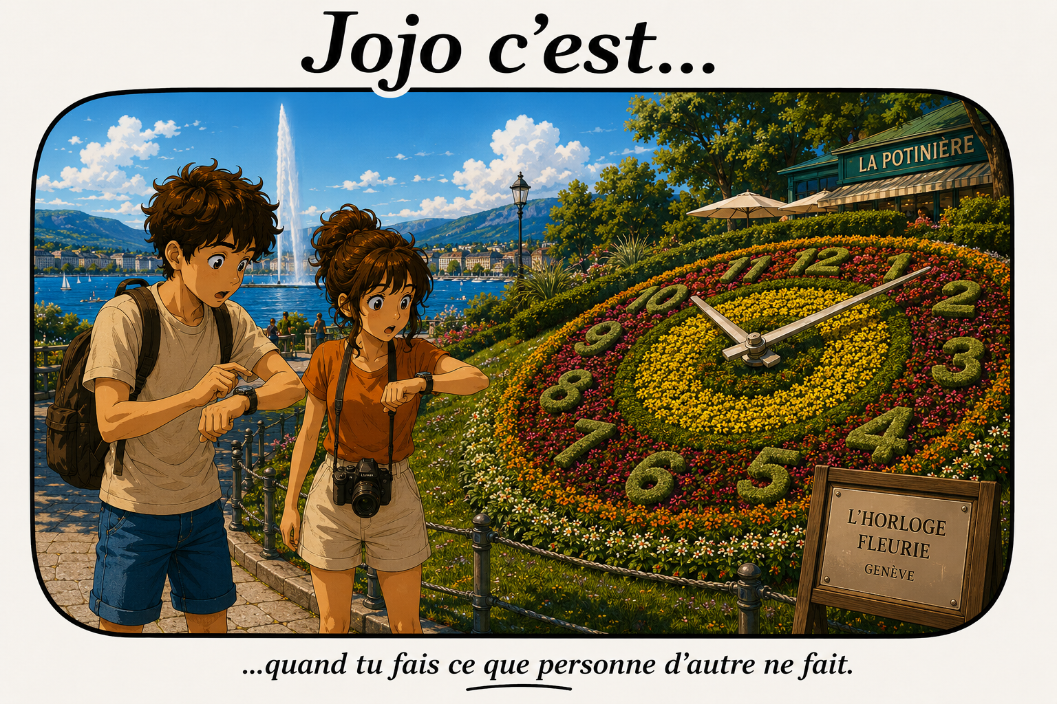 Jojo cést... quand tu fais ce que personne d'autre ne fait.