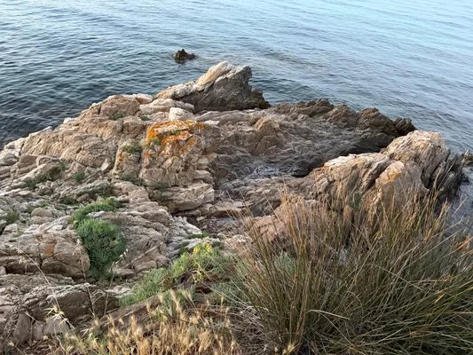 Rocky coast by the sea, Sardinia