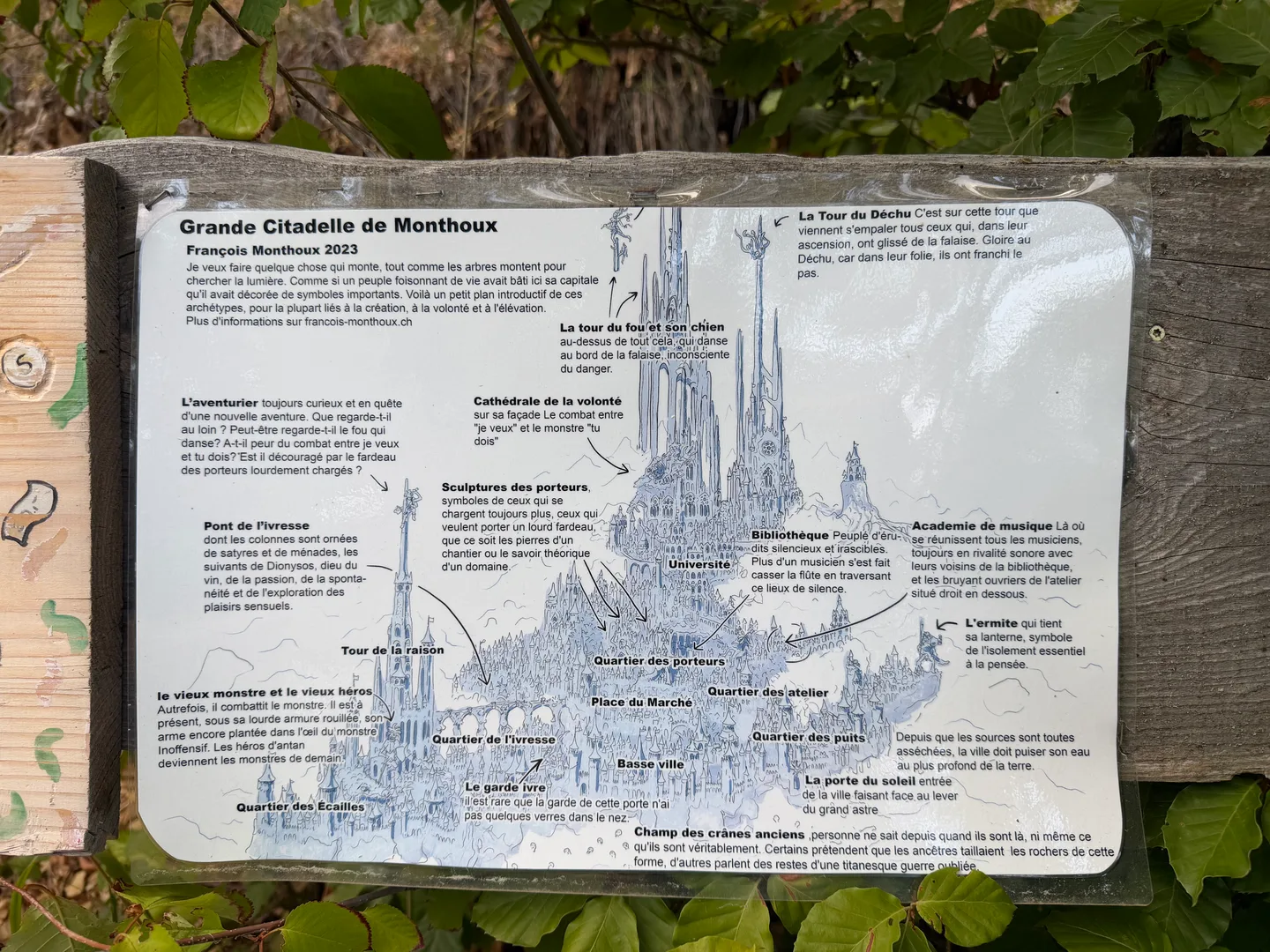 Informations sur la Grande Citadelle de Monthoux