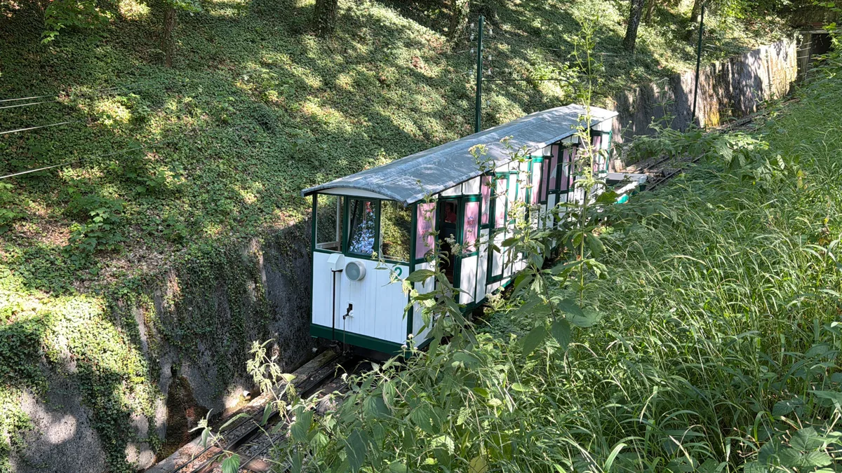 The Évian Funicular — A Free Ride Through 120 Years of Spa Town History