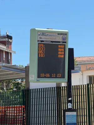 Public transportation schedule, Olbia, Sardinia.jpg