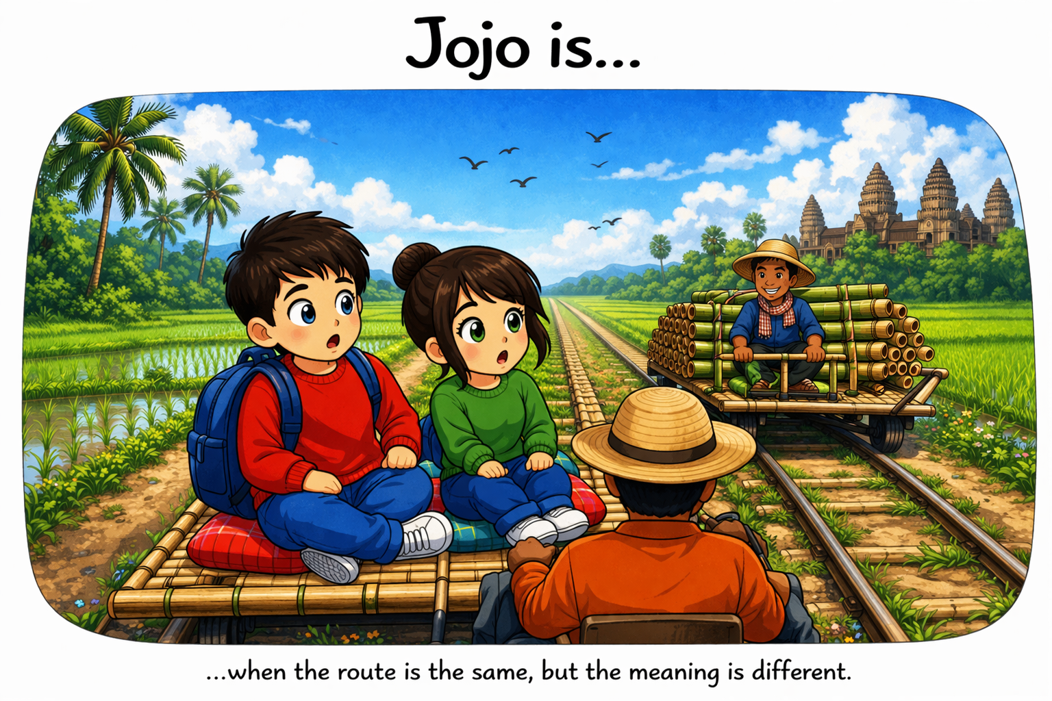 Jojo.is... when the route ist the same, but the meaning is different.