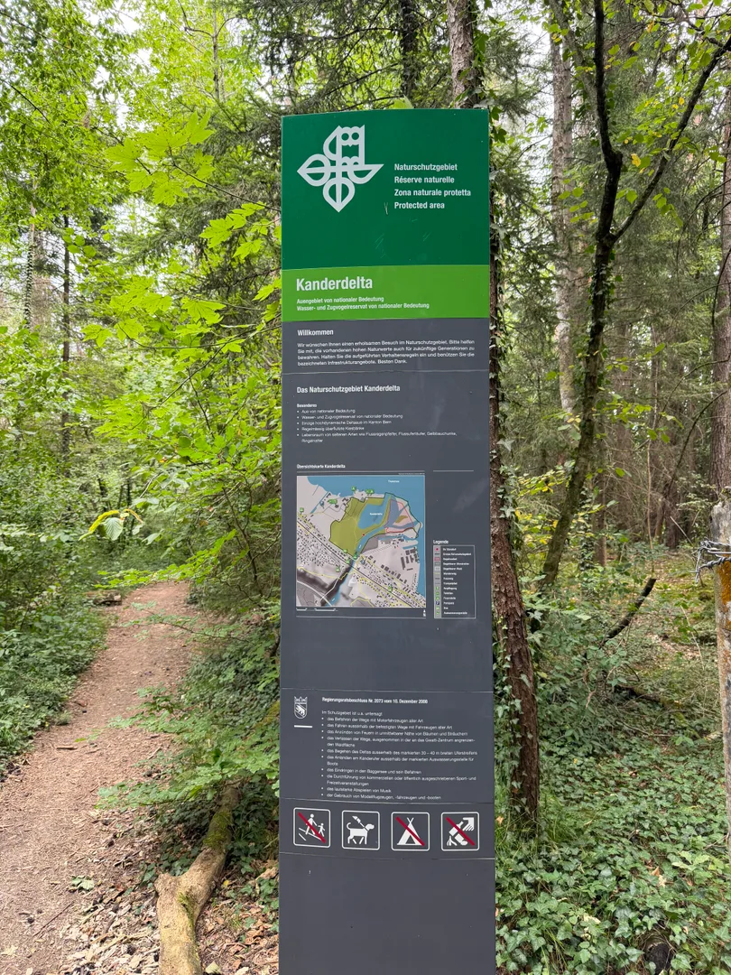 Rules for Visiting the Kanderdelta Nature Reserve