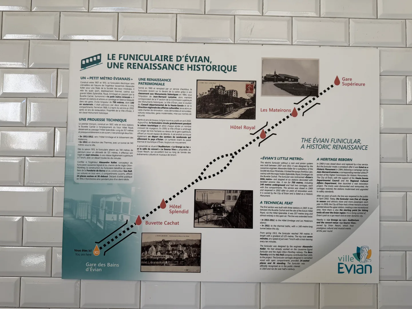 The History of the Évian Funicular