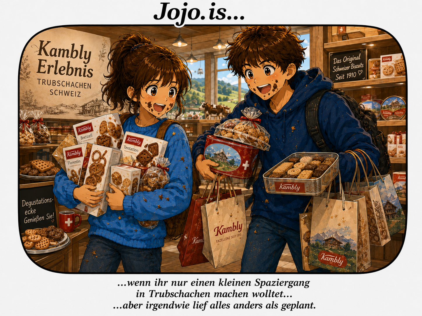 Jojo.is… wenn ihr nur einen kleinen Spaziergang in Trubschachen machen wolltet… aber irgendwie lief alles anders als geplant.