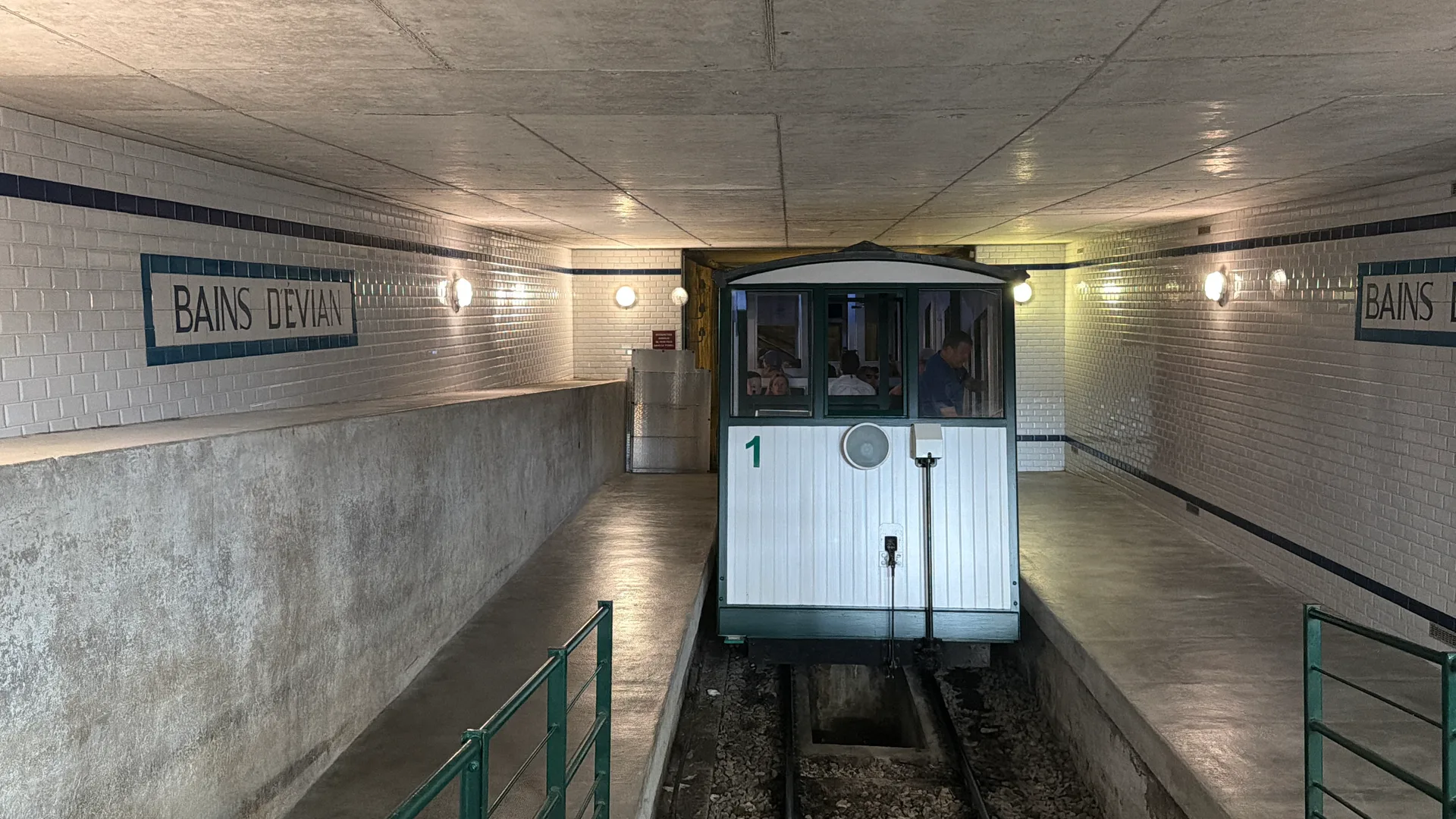 Évian's Funicular: A Rare Survivor
